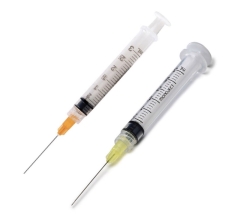 Monoject 3cc Syringes cw 23g (100)