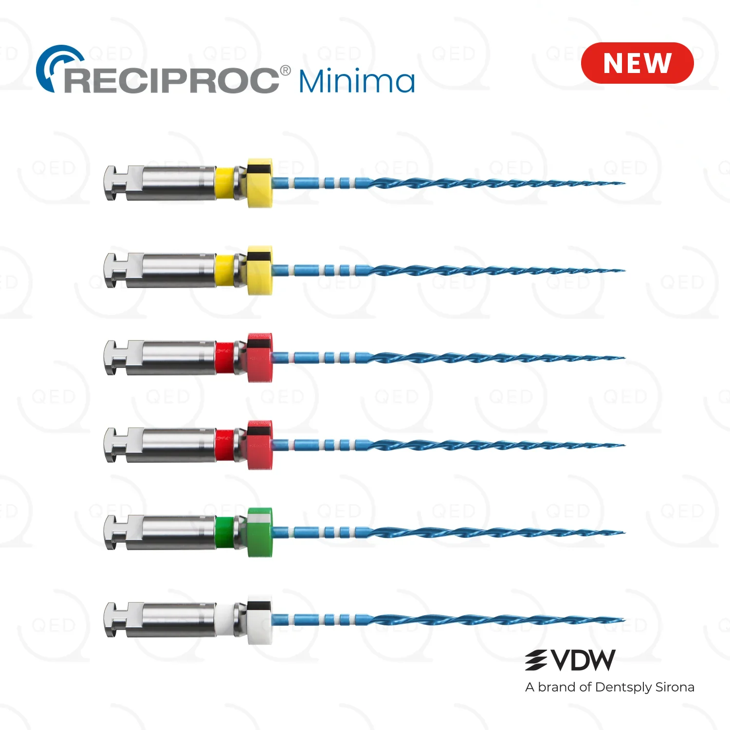 RECIPROC Minima assorted 25 mm blister